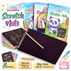A5 Scratch Drawing Book
